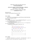 Đề thi & đáp án lý thuyết Điện tử công nghiệp năm 2012 (Mã đề LT41)