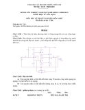 Đề thi & đáp án lý thuyết Điện tử dân dụng năm 2012 (Mã đề LT4)