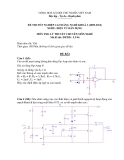 Đề thi & đáp án lý thuyết Điện tử dân dụng năm 2012 (Mã đề LT46)