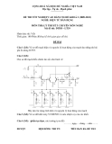 Đề thi & đáp án lý thuyết Điện tử dân dụng năm 2012 (Mã đề LT39)