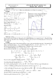 Lời giải đề thi thử Đại học 2011 môn Toán - Đề số 05