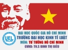 Đề tài: Những Câu chuyện về bản lĩnh, ý chí, nghị lực Hồ Chi Minh và bài học kinh nghiệm cho sinh viên thời đại mới