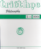 Tạp chí Triết học số 1 (119), Tháng 2 - 2001
