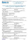 Chuyên đề luyện thi đại học môn Hóa học: Căn bản - Phản ứng este hóa, điều chế este