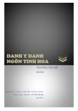 Tìm hiểu về Danh y danh ngôn tinh hoa