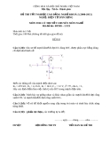 Đề thi tốt nghiệp Cao đẳng Nghề khóa 2 (2008 - 2011) môn Điện tử dân dụng: Đề 21 (LT)