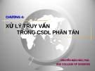 Bài giảng Cơ sở dữ liệu phân tán: Chương 4 - Nguyễn Mậu Hân