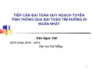 Báo cáo khoa học: Tiếp cận bài toán quy hoạch tuyến tính thông qua bài toán tìm đường đi ngắn nhất