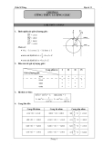 Đại số 11: Chương 0&1 - Trần Sĩ Tùng