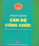 Tìm hiểu Pháp lệnh cán bộ công chức: Phần 2