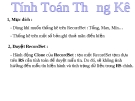 Bài giảng Lập trình trực quan (Ngôn ngữ Visual Basic): Bài 6 - Tính toán thống kê