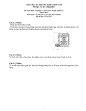 Đề thi tốt nghiệp Cao đẳng Nghề khóa I (2007 - 2010) môn Công nghệ ô tô: LT47