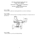 Đề thi tốt nghiệp Cao đẳng Nghề khóa I (2007 - 2010) môn Công nghệ ô tô: LT32