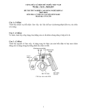 Đề thi tốt nghiệp Cao đẳng Nghề khóa I (2007 - 2010) môn Công nghệ ô tô: LT50