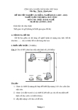 Đề thi tốt nghiệp Cao đẳng Nghề khóa I (2007 - 2010) môn Quản trị mạng máy tính: TH45