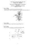 Đề thi tốt nghiệp Cao đẳng Nghề khóa I (2007 - 2010) môn Công nghệ ô tô: LT19