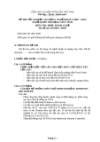 Đề thi tốt nghiệp Cao đẳng Nghề khóa I (2007 - 2010) môn Quản trị mạng máy tính: TH09