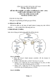 Đề thi tốt nghiệp Cao đẳng Nghề khóa I (2007 - 2010) môn Quản trị mạng máy tính: TH11
