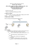 Đề thi tốt nghiệp Cao đẳng Nghề khóa I (2007 - 2010) môn Quản trị mạng máy tính: TH18