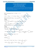 Toán 12: Phương trình Logarit-P2 (Đáp án Bài tập tự luyện) - GV. Lê Bá Trần Phương