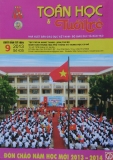 Tạp chí Toán học và tuổi trẻ số 435 tháng 9 năm 2013