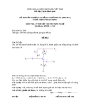 Đề thi tốt nghiệp Cao đẳng Nghề khóa 2 (2008 - 2011) môn Điện tử dân dụng: LT41
