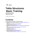 Hướng dẫn sử dụng phần mềm Tekla - Lesson 3: Tạo liên kết hỗ tương