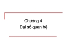 Bài giảng Cơ sở dữ liệu: Chương 4 - GV. Vũ Duy Linh