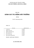 Báo cáo đánh giá tác động môi trường: Năng lượng hạt nhân (nhóm 2)