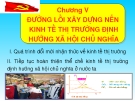 Bài giảng Đường lối Cách mạng của Đảng Cộng sản Việt Nam: Chương V - ThS. Dương Thị Thanh Hậu