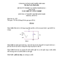 Đề thi tốt nghiệp Cao đẳng Nghề khóa I (2007 - 2010) môn Điện tử công nghiệp: LT03