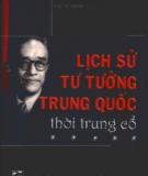 Trung Quốc thời trung cổ và Lịch sử tư tưởng - Phần 2