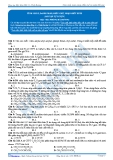 Hóa 12: Tính chất-danh pháp-điều chế-nhận biết este (Bài tập tự luyện) - GV. Phùng Bá Dương