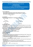 Hóa 12: Tính chất-danh pháp-điều chế-nhận biết este (Tài liệu bài giảng) - GV. Phùng Bá Dương