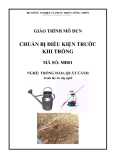 Giáo trình Chuẩn bị điều kiện trước khi trồng - MĐ01: Trồng đào, quất cảnh