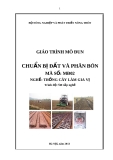 Giáo trình Chuẩn bị đất và phân bón - MĐ02: Trồng cây làm gia vị