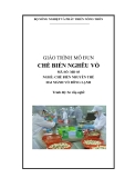 Giáo trình Chế biến nghêu vỏ - MĐ03: Chế biến nhuyễn thể hai mảnh vỏ đông lạnh