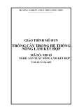 Giáo trình Trồng cây trong hệ thống nông lâm kết hợp - MĐ03: Sản xuất nông lâm kết hợp