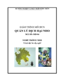 Giáo trình Quản lý dịch hại nho - MĐ04: Trồng nho