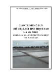 Giáo trình Chế chạt, kết tinh thạch cao - MĐ03: Sản xuất muối công nghiệp