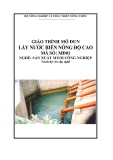 Giáo trình Lấy nước biển nồng độ cao - MĐ01: Sản xuất muối công nghiệp