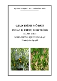 Giáo trình Chuẩn bị trước gieo trồng - MĐ01: Trồng đậu tương, lạc