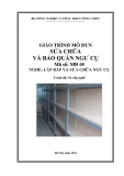 Giáo trình Sửa chữa và bảo quản ngư cụ - MĐ05: Lắp ráp và sửa chữa ngư cụ