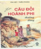 Một số mẫu câu đối hoành phi thường dùng: Phần 1