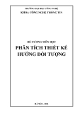 Đề cương môn học Phân tích thiết kế hướng đối tượng