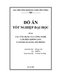 Đề tài: Các ứng dụng của công nghệ cảm biến không dây và đánh giá bằng mô phỏng