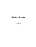 Bài giảng Luật kinh tế - Lê Thị Bích Ngọc