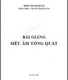 Bài giảng Siêu âm tổng quát (Phần 2) - ĐH Y Hà Nội