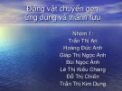 Bài thuyết trình Động vật chuyển gen ứng dụng và thành tựu