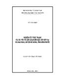 Luận văn thạc sĩ Y học: Nghiên cứu thực trạng và các yếu tố liên quan đến mắc sốt rét tại xã ĐakNhau huyện Bù Đăng tỉnh Bình Phước